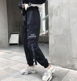 Hot Big Pockets Cargo pants women High Waist Loose Streetwear pants Baggy Tactical Trouser hip hop high quality joggers pants