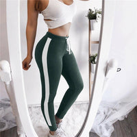 2019 New Women Workout Pants Skinny Slim Fitness Leggings Clothes High Waist Printing Cotton Leggings